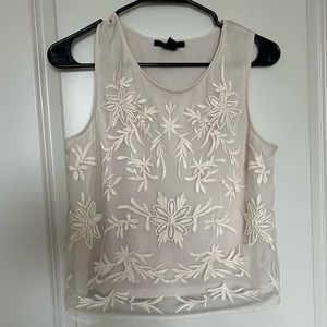 Sleeveless crop top